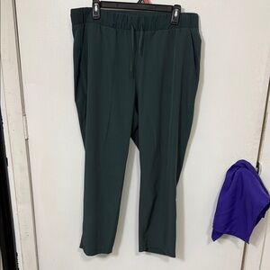 90 Degree By Reflex Dark Green Track Joggers